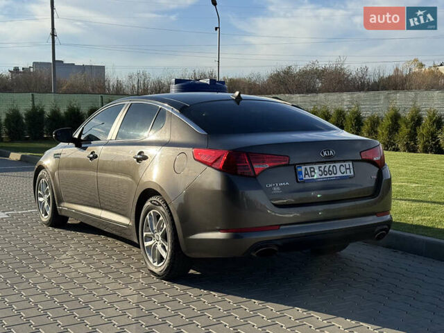 Серый Киа Оптима, объемом двигателя 2.4 л и пробегом 124 тыс. км за 9200 $, фото 5 на Automoto.ua