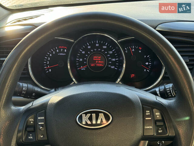 Серый Киа Оптима, объемом двигателя 2.4 л и пробегом 124 тыс. км за 9200 $, фото 18 на Automoto.ua