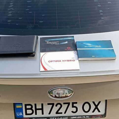 Серый Киа Оптима, объемом двигателя 2.4 л и пробегом 160 тыс. км за 10500 $, фото 15 на Automoto.ua