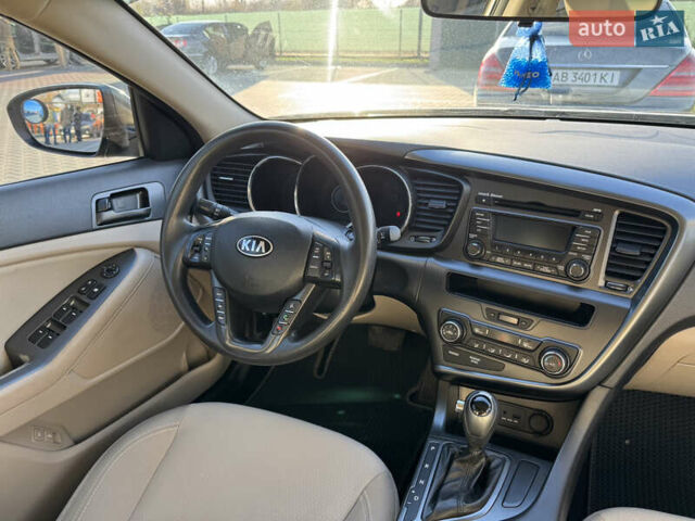 Серый Киа Оптима, объемом двигателя 2.4 л и пробегом 124 тыс. км за 9200 $, фото 15 на Automoto.ua