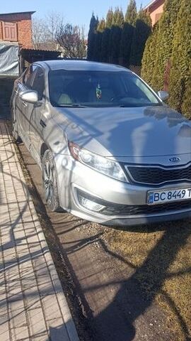 Серый Киа Оптима, объемом двигателя 2.36 л и пробегом 220 тыс. км за 9300 $, фото 28 на Automoto.ua