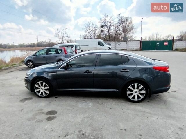 Серый Киа Оптима, объемом двигателя 2 л и пробегом 239 тыс. км за 9500 $, фото 7 на Automoto.ua
