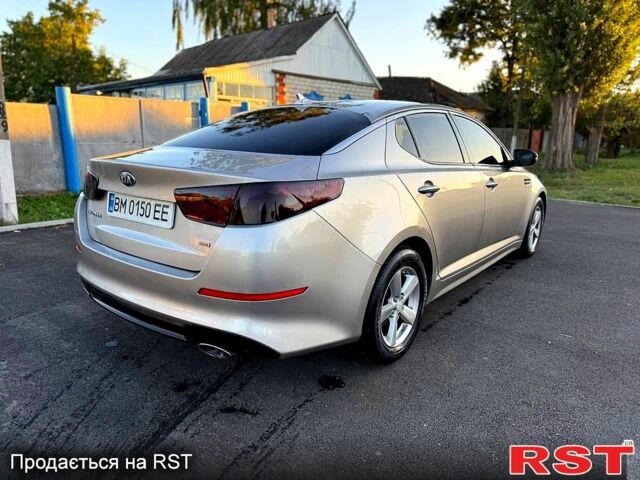 Серый Киа Оптима, объемом двигателя 2.4 л и пробегом 200 тыс. км за 8800 $, фото 2 на Automoto.ua