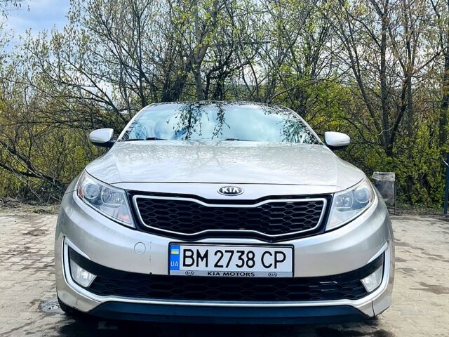 Серый Киа Оптима, объемом двигателя 2.4 л и пробегом 180 тыс. км за 9500 $, фото 1 на Automoto.ua