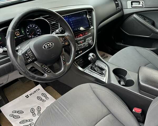 Серый Киа Оптима, объемом двигателя 2.4 л и пробегом 220 тыс. км за 8900 $, фото 17 на Automoto.ua