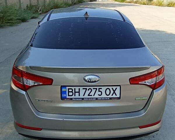 Серый Киа Оптима, объемом двигателя 2.4 л и пробегом 160 тыс. км за 10500 $, фото 19 на Automoto.ua