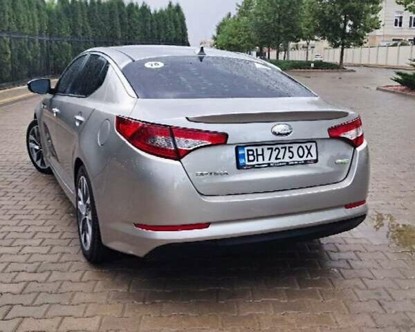 Серый Киа Оптима, объемом двигателя 2.4 л и пробегом 160 тыс. км за 10500 $, фото 8 на Automoto.ua