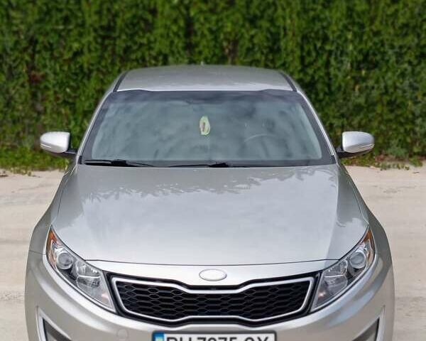Серый Киа Оптима, объемом двигателя 2.4 л и пробегом 160 тыс. км за 10500 $, фото 17 на Automoto.ua