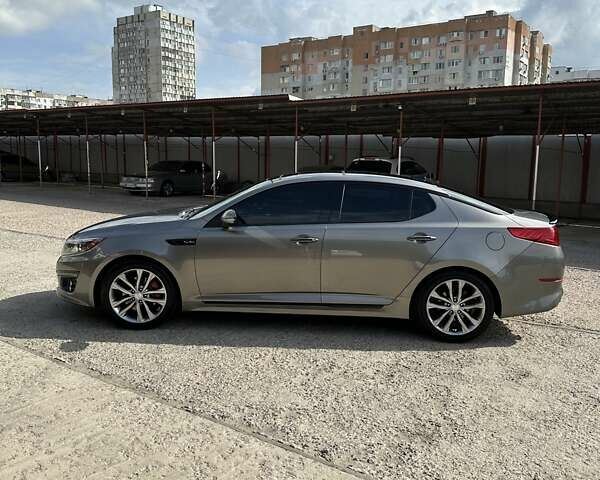 Серый Киа Оптима, объемом двигателя 2 л и пробегом 140 тыс. км за 11300 $, фото 8 на Automoto.ua