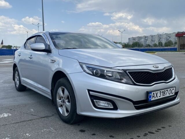 Серый Киа Оптима, объемом двигателя 2 л и пробегом 187 тыс. км за 8399 $, фото 2 на Automoto.ua