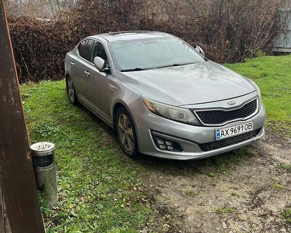 Серый Киа Оптима, объемом двигателя 2.36 л и пробегом 195 тыс. км за 9500 $, фото 4 на Automoto.ua