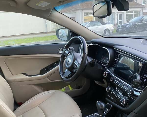 Серый Киа Оптима, объемом двигателя 2.4 л и пробегом 150 тыс. км за 10500 $, фото 9 на Automoto.ua