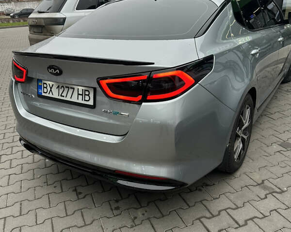 Сірий Кіа Оптіма, об'ємом двигуна 2.36 л та пробігом 174 тис. км за 12900 $, фото 19 на Automoto.ua