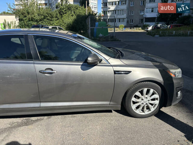 Сірий Кіа Оптіма, об'ємом двигуна 2.36 л та пробігом 220 тис. км за 8000 $, фото 5 на Automoto.ua