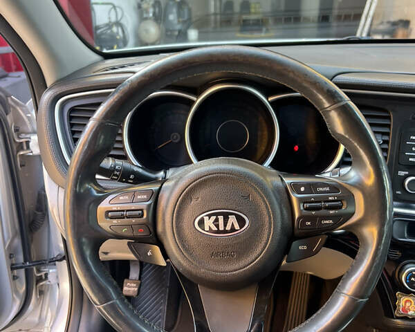 Серый Киа Оптима, объемом двигателя 2.4 л и пробегом 142 тыс. км за 8900 $, фото 27 на Automoto.ua