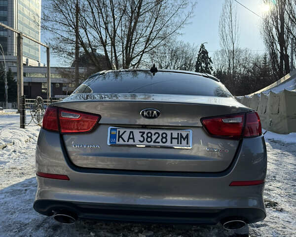 Серый Киа Оптима, объемом двигателя 2.4 л и пробегом 92 тыс. км за 11000 $, фото 7 на Automoto.ua