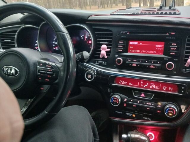 Серый Киа Оптима, объемом двигателя 2.4 л и пробегом 160 тыс. км за 11000 $, фото 7 на Automoto.ua
