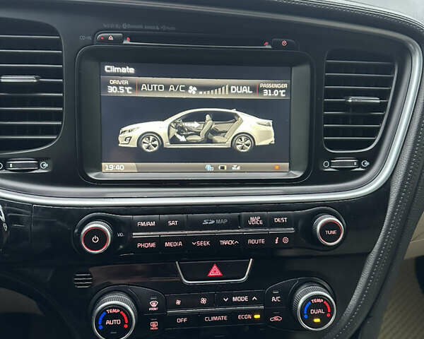 Сірий Кіа Оптіма, об'ємом двигуна 2.36 л та пробігом 174 тис. км за 12900 $, фото 16 на Automoto.ua