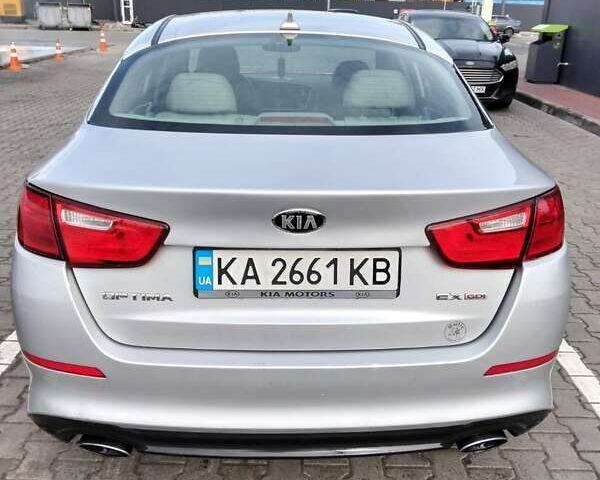 Сірий Кіа Оптіма, об'ємом двигуна 2.4 л та пробігом 200 тис. км за 8500 $, фото 2 на Automoto.ua