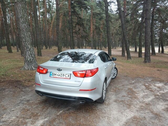 Серый Киа Оптима, объемом двигателя 2.4 л и пробегом 160 тыс. км за 11000 $, фото 2 на Automoto.ua