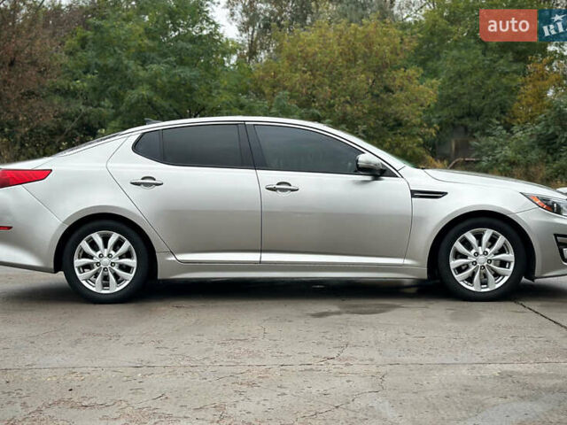 Серый Киа Оптима, объемом двигателя 2.4 л и пробегом 153 тыс. км за 10300 $, фото 12 на Automoto.ua