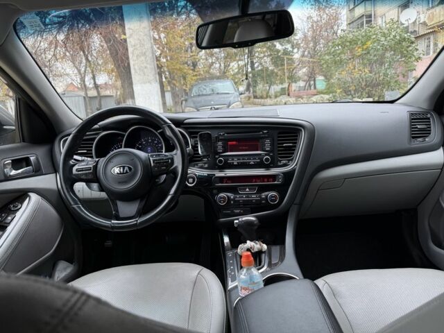 Серый Киа Оптима, объемом двигателя 2.4 л и пробегом 117 тыс. км за 10000 $, фото 11 на Automoto.ua