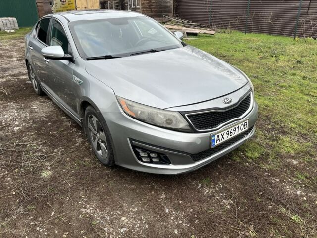 Серый Киа Оптима, объемом двигателя 2.4 л и пробегом 195 тыс. км за 9950 $, фото 1 на Automoto.ua
