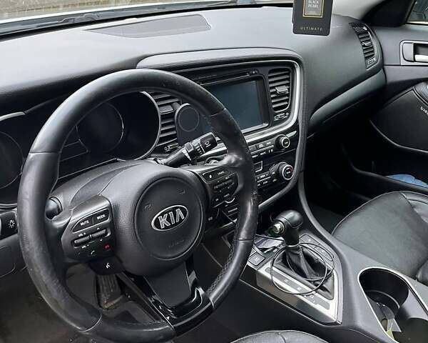 Серый Киа Оптима, объемом двигателя 2.36 л и пробегом 195 тыс. км за 9500 $, фото 5 на Automoto.ua