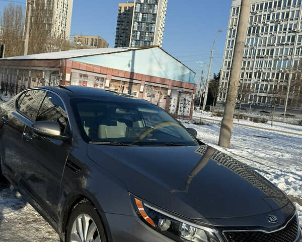 Серый Киа Оптима, объемом двигателя 2.4 л и пробегом 92 тыс. км за 11000 $, фото 9 на Automoto.ua