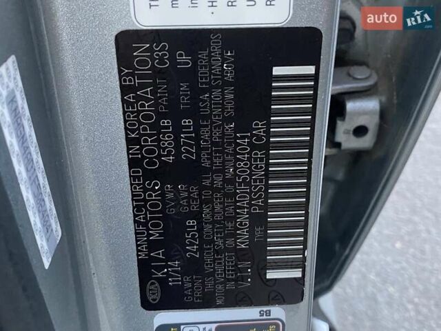 Серый Киа Оптима, объемом двигателя 2.4 л и пробегом 150 тыс. км за 10500 $, фото 20 на Automoto.ua