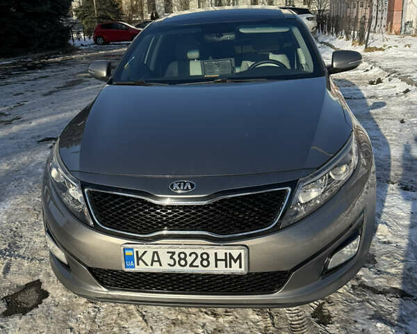 Серый Киа Оптима, объемом двигателя 2.4 л и пробегом 92 тыс. км за 11000 $, фото 2 на Automoto.ua