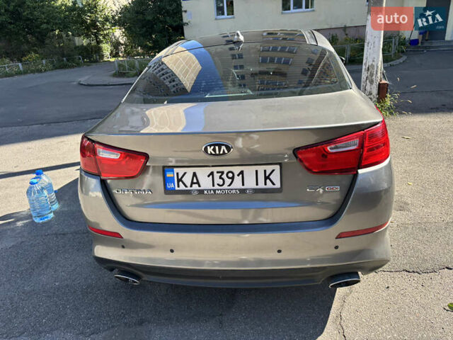 Сірий Кіа Оптіма, об'ємом двигуна 2.36 л та пробігом 220 тис. км за 8000 $, фото 1 на Automoto.ua