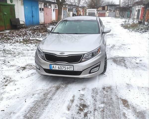 Серый Киа Оптима, объемом двигателя 2.4 л и пробегом 85 тыс. км за 9500 $, фото 5 на Automoto.ua