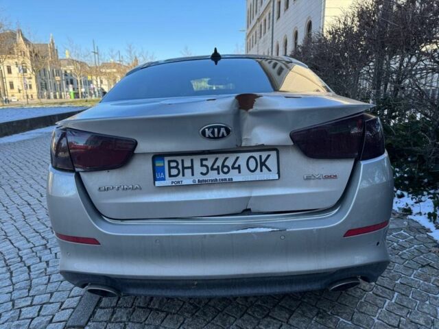 Серый Киа Оптима, объемом двигателя 2.4 л и пробегом 130 тыс. км за 6000 $, фото 3 на Automoto.ua