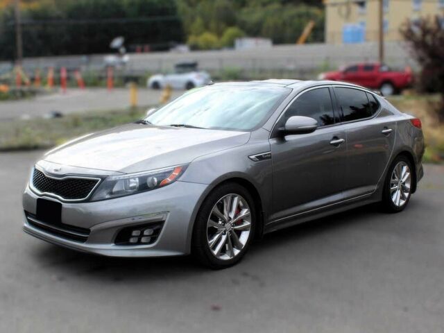 Киа Оптима 2014 в Днепре (Днепропетровске) на Automoto.ua Серый Киа Оптима, объемом двигателя 2 л и пробегом 85 тыс. км за 7500 $, фото 2 на Automoto.ua