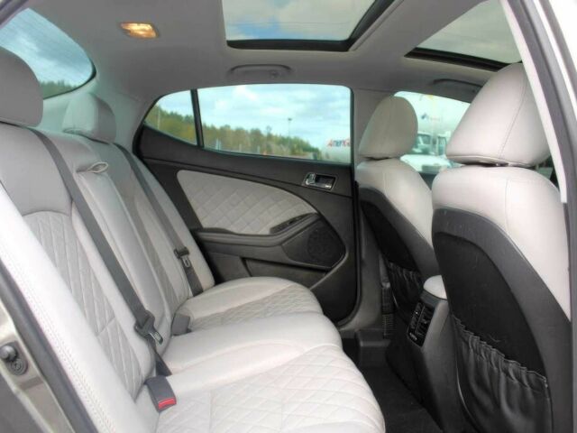 Киа Оптима 2014 в Днепре (Днепропетровске) на Automoto.ua Серый Киа Оптима, объемом двигателя 2 л и пробегом 85 тыс. км за 7500 $, фото 12 на Automoto.ua