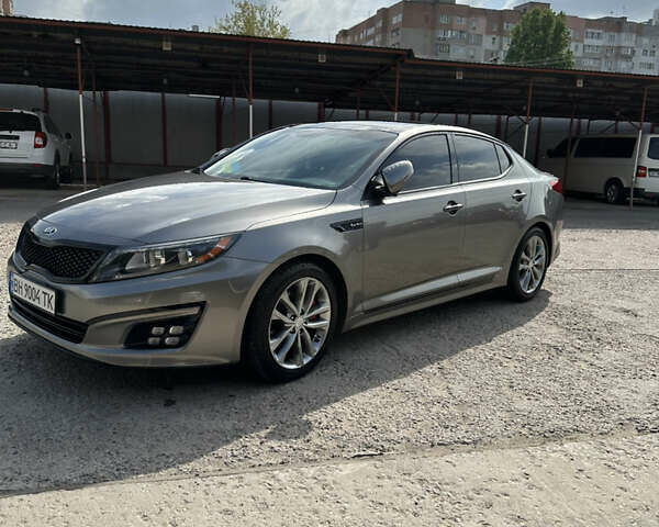 Серый Киа Оптима, объемом двигателя 2 л и пробегом 140 тыс. км за 11300 $, фото 2 на Automoto.ua