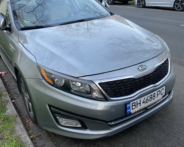 Серый Киа Оптима, объемом двигателя 2.4 л и пробегом 150 тыс. км за 10500 $, фото 1 на Automoto.ua