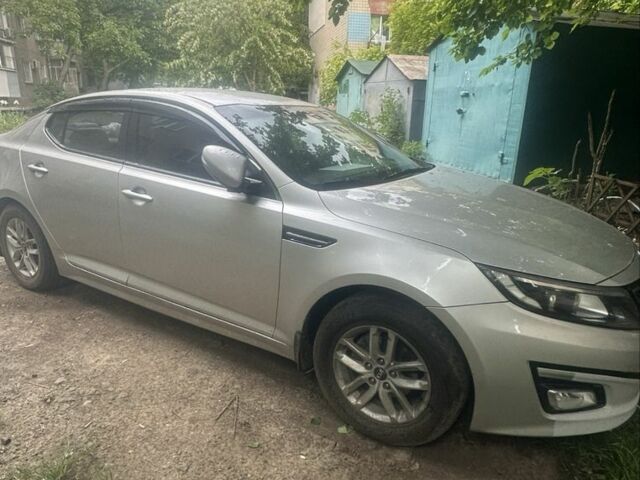 Серый Киа Оптима, объемом двигателя 2 л и пробегом 435 тыс. км за 8500 $, фото 1 на Automoto.ua