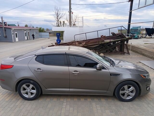 Серый Киа Оптима, объемом двигателя 2.4 л и пробегом 140 тыс. км за 9500 $, фото 4 на Automoto.ua