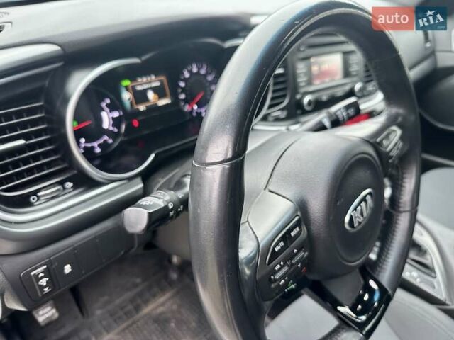 Серый Киа Оптима, объемом двигателя 2.36 л и пробегом 209 тыс. км за 9500 $, фото 26 на Automoto.ua