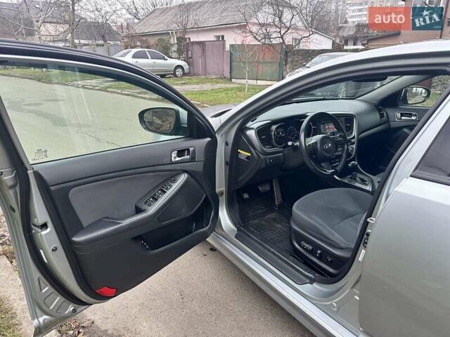 Серый Киа Оптима, объемом двигателя 2.36 л и пробегом 209 тыс. км за 9500 $, фото 14 на Automoto.ua