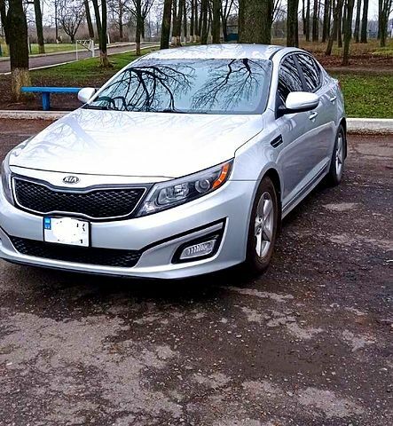 Серый Киа Оптима, объемом двигателя 2.4 л и пробегом 156 тыс. км за 10200 $, фото 4 на Automoto.ua