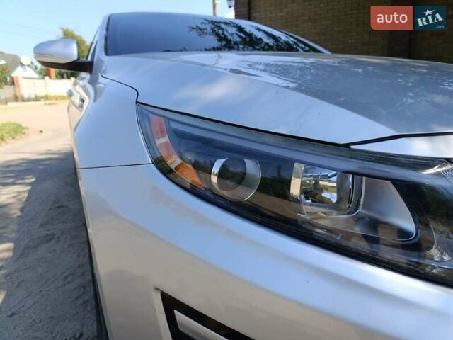 Серый Киа Оптима, объемом двигателя 2.36 л и пробегом 197 тыс. км за 10000 $, фото 6 на Automoto.ua