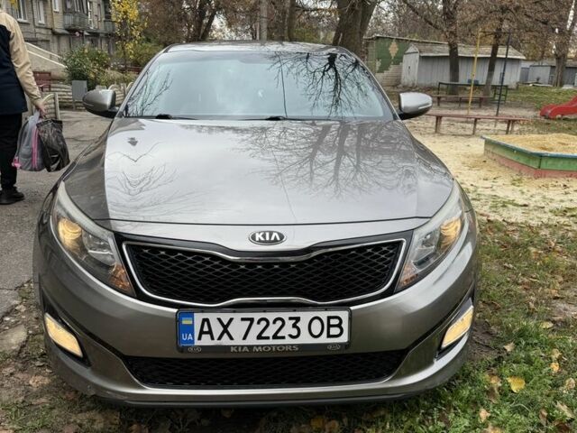 Серый Киа Оптима, объемом двигателя 2.4 л и пробегом 117 тыс. км за 10000 $, фото 4 на Automoto.ua