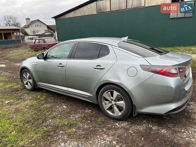 Серый Киа Оптима, объемом двигателя 2.36 л и пробегом 195 тыс. км за 9500 $, фото 2 на Automoto.ua