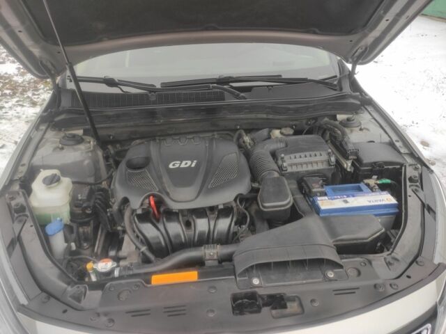 Серый Киа Оптима, объемом двигателя 2.4 л и пробегом 85 тыс. км за 9500 $, фото 5 на Automoto.ua