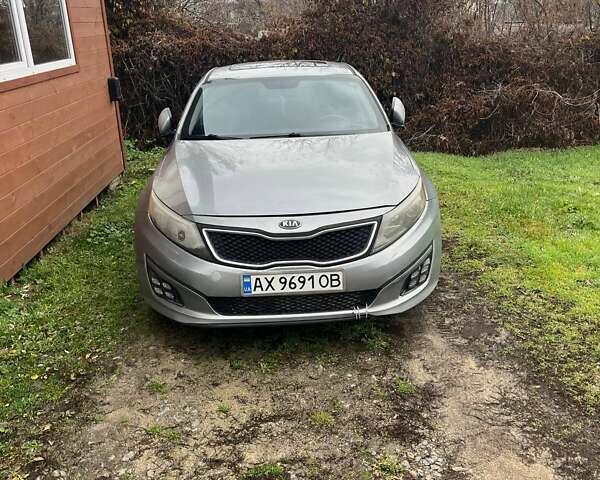 Серый Киа Оптима, объемом двигателя 2.36 л и пробегом 195 тыс. км за 9500 $, фото 3 на Automoto.ua