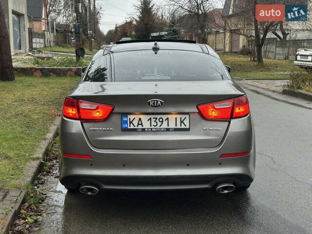 Сірий Кіа Оптіма, об'ємом двигуна 2.36 л та пробігом 220 тис. км за 8500 $, фото 4 на Automoto.ua