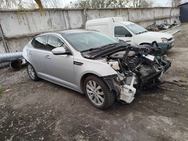 Серый Киа Оптима, объемом двигателя 2.4 л и пробегом 200 тыс. км за 2300 $, фото 2 на Automoto.ua